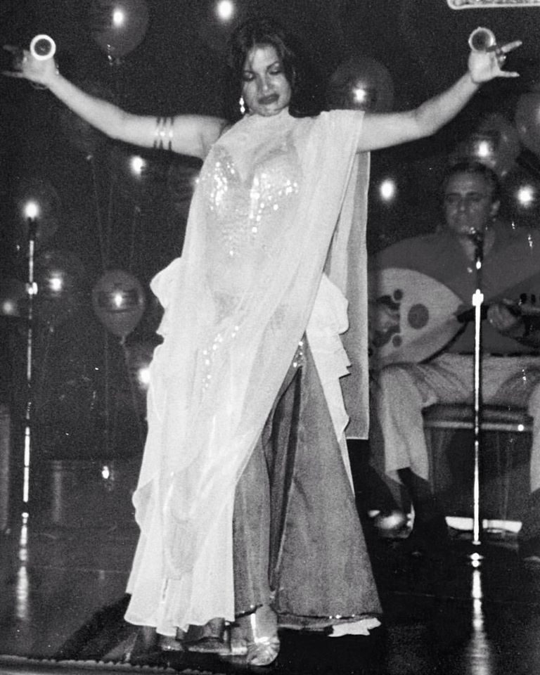 Jihan Jamal performing in 1984