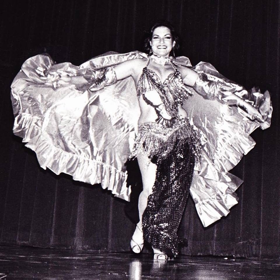Jihan Jamal performing at Bimbo's, San Francisco, 1987