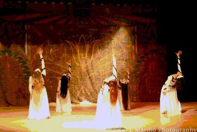 Jihan Jamal Egyptian Dance Theatre performing Raks Ibrahim, October 2005