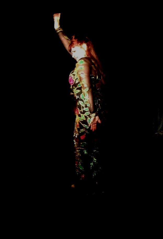 Jihan Jamal performing at Tribal Solstice, 2013