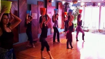 Jihan Jamal teaching at La Habana Studio, Nagoya, Japan, 2014
