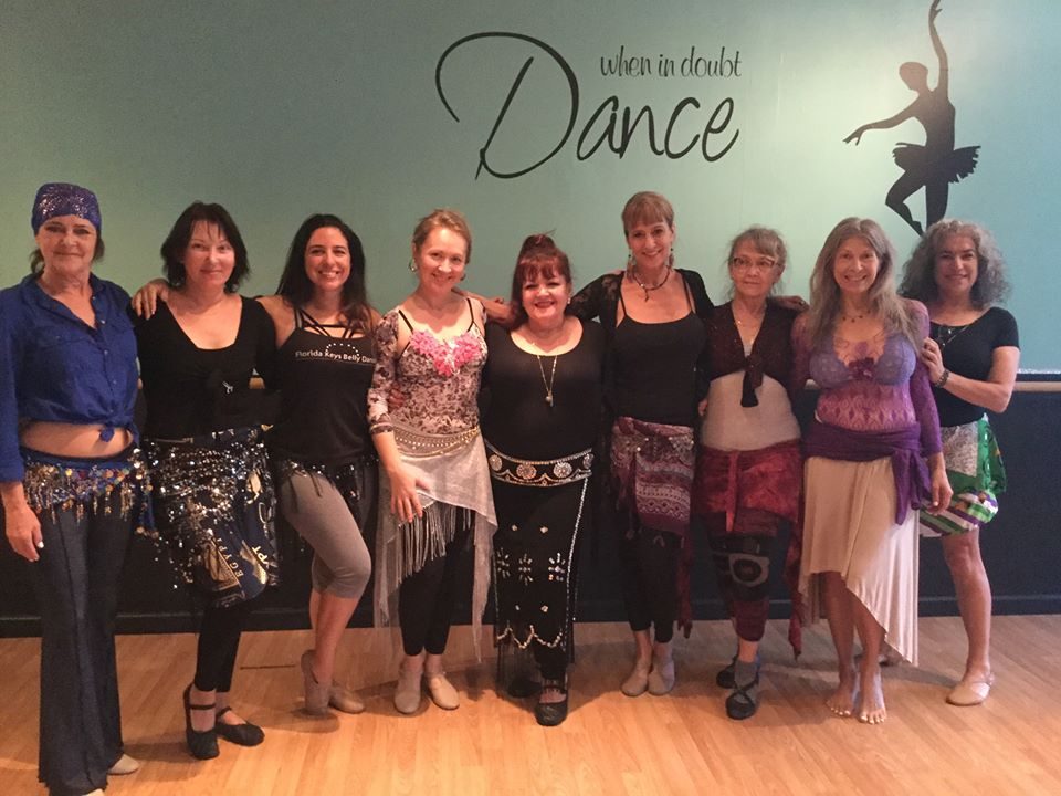 Jihan Jamal teaching a workshop in Key Largo, December 2018