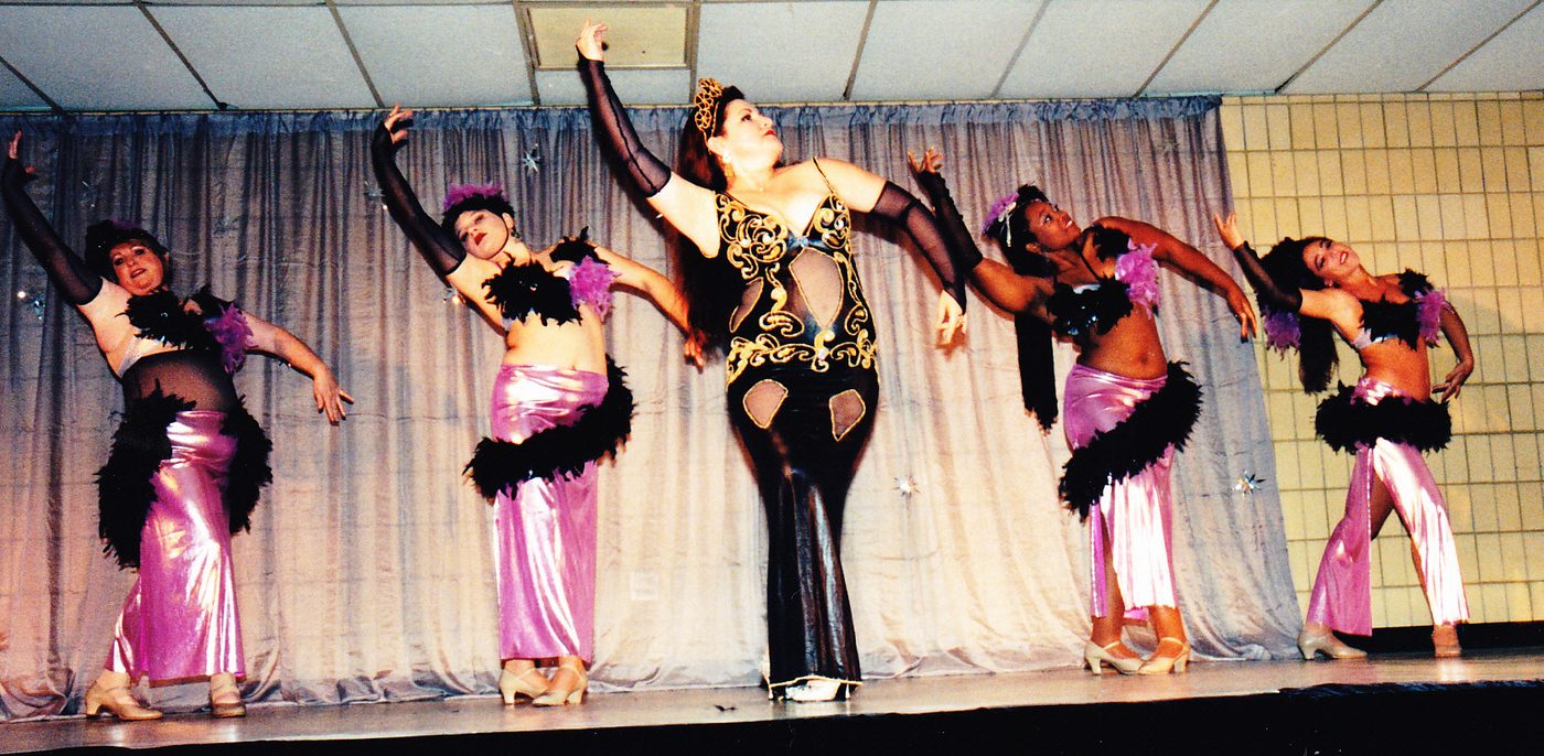 The Jamal Dancers performing an oriental piece